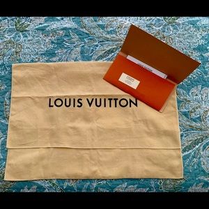 Authentic Louis Vuitton Purse Storage Bag